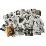 A very large collection of various publicity stills and headshots of famous film faces from across