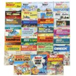 A collection of Asterix softcover books