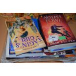 A collection of childrens' books and annuals, to include Roblox, Fortnite, David Baddiel: