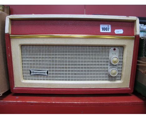 A Vintage Dansette Stereo Record Player DRP40