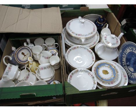 Royal Albert Paragon 'Belinda' Table China, of approximately fifty five pieces, including tea pot, tureen and six dinner plat