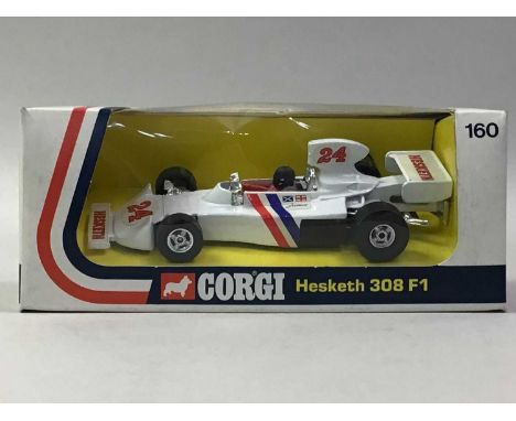 CORGI SIX FORMULA 1 CARS nos. 154, 155, 156, 158 (x2) and 160, also Dinky no. 225, boxed