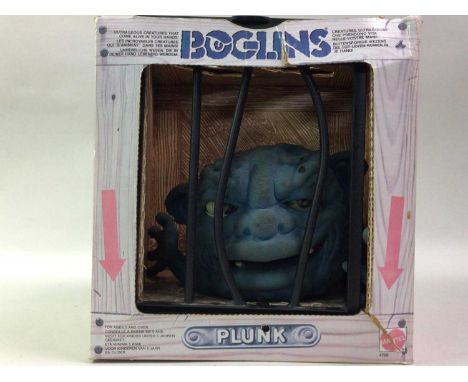 MATTEL, 'PLUNK' BOGLIN one of the large Boglins, from the Boglins series, boxed