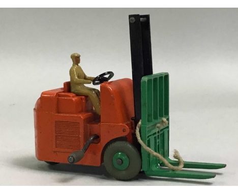 DINKY TOYS FOUR DIE-CAST MODELS comprisng 401 Coventry Climax Fork Lift Truck, 901 Foden Diesel 8-Wheel Wagon, 941 Foden 14-T