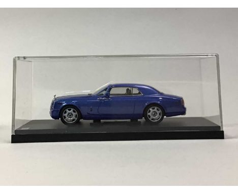 KYOSHO SIX 1:43 ROLLS ROYCE SCALE MODELS including Phantom Drophead Coupe (x4) and Phantom Coupe (x2), boxed