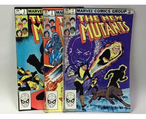 MARVEL COMICS THE NEW MUTANTS #1-86, 88-97, 99-100, annuals #1-7, and a run of DC Comics Amethyst