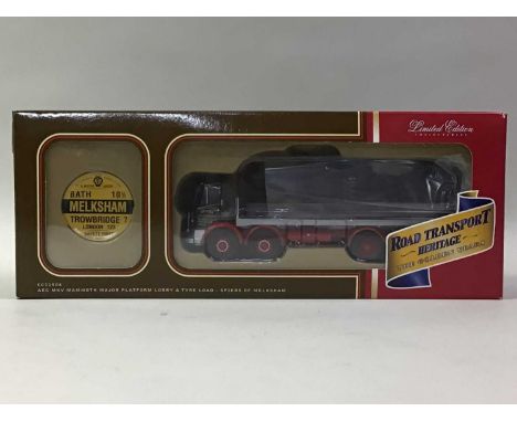 CORGI SIX ROAD TRANSPORT HERITAGE MODELS CC10601, CC11505, CC11504, CC10503, CC11608 (x2), boxed
