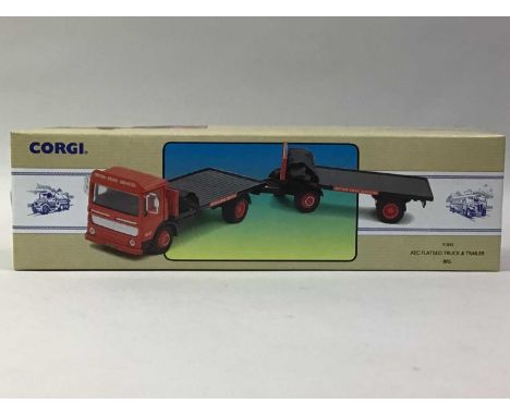 CORGI FOUR HAULAGE MODELS CC12503, 24601, 97895 and 31001, boxed