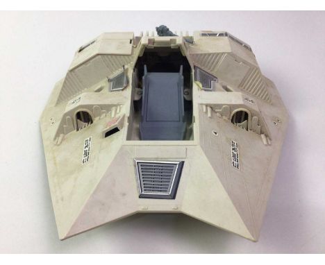 VINTAGE STAR WARS COLLECTION OF SPACESHIPS AND FIGURES including Jabba the Hut, the Yeti, and Snowspeeder, all loose also a T