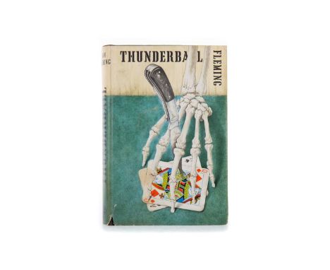 FLEMING (I.), THUNDERBALL FIRST EDITION HARDBACK The Adventures of James Bond series, pub. Jonathan Cape, London 1961, with d