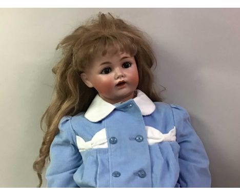 JD Kestner 147 German Bisque Doll Head