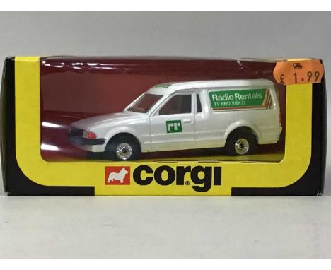 CORGI TEN SERVICE VANS together with 54702 E-One Side Mount - Fort Monroe, boxed