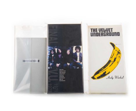 VELVET UNDERGROUND - COLLECTION OF CD BOXSETS comprising Peel Slowly and See, "Searchin' for my Mainline" Live, Wild &amp; Un
