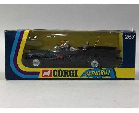 CORGI 267 ROCKET FIRING BATMOBILE boxedAdditional images available, instruction packet still sealed
