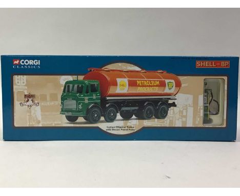 CORGI FOUR HAULAGE MODELS two Shell/BP series 24203 and 11501, two Passage of Time series 23702 and 26601, boxed