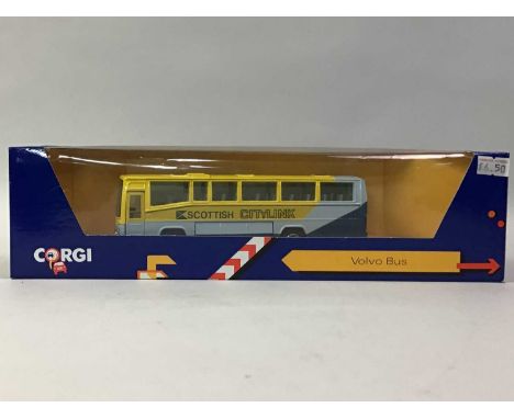 CORGI COLLECTION OF ELEVEN BUS MODELS boxed