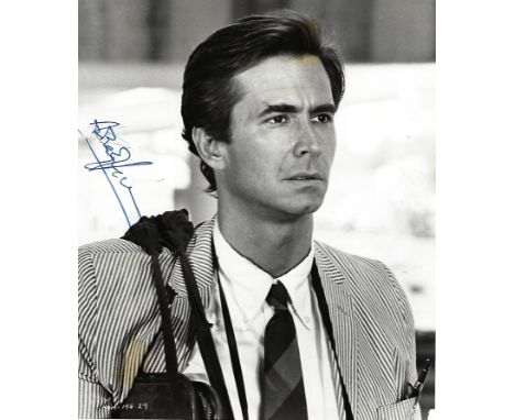 Anthony Perkins Signed 8 x 6 b/w photo from WUSA. Obvious retrace marker ink over less bold ink across first name. Condition 
