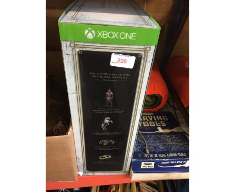 XBOX ONE 'THE ELDER SCROLLS' COLLECTORS PIECE (NOT A CONSOLE)