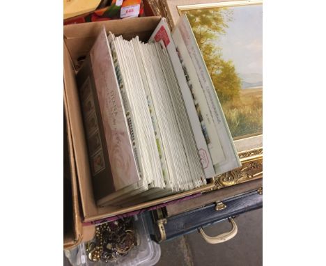 BOX OF FIRST DAY COVERS     T4