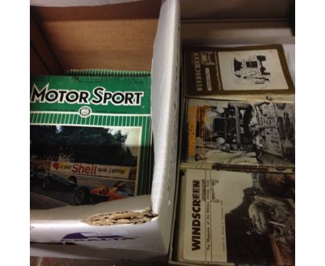 TWO BOXES OF VINTAGE MAGAZINES      E1