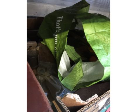 BOX AND BAG OF TOOLS