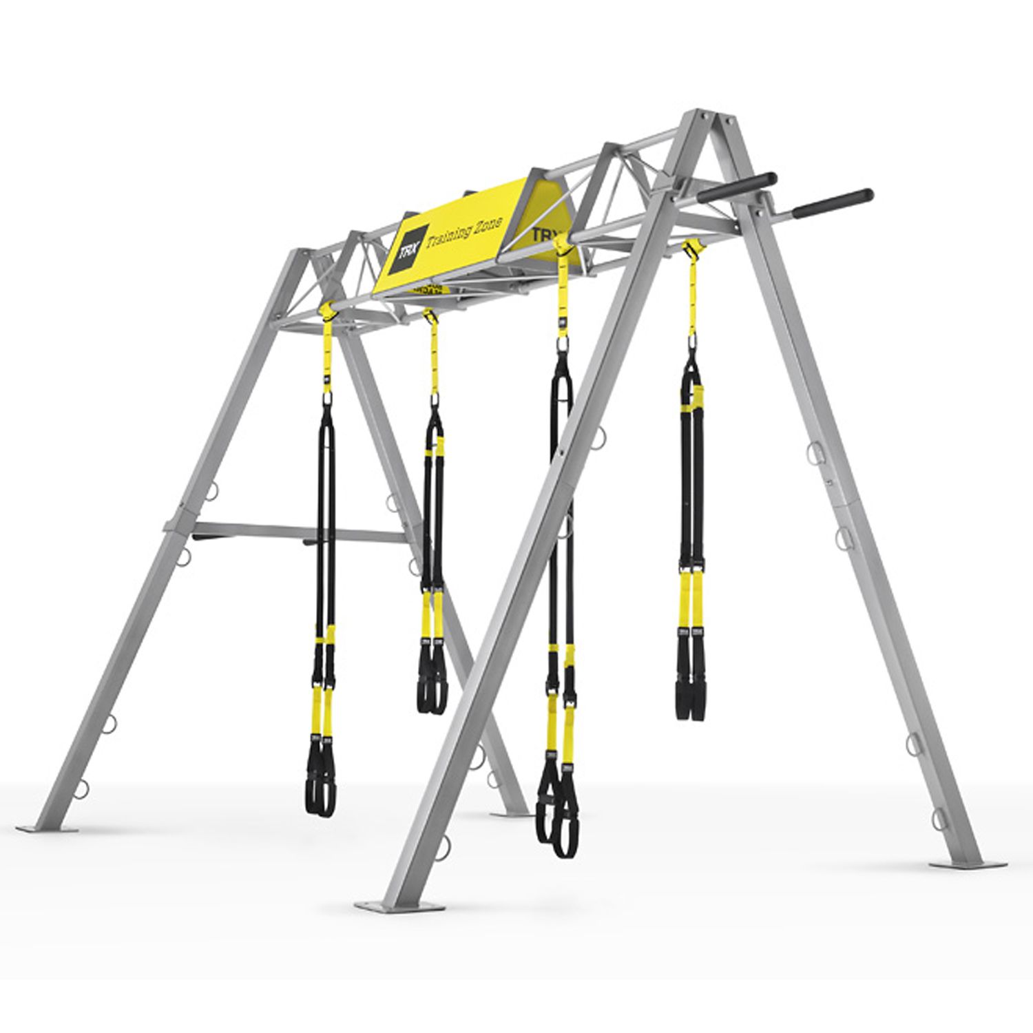 7ft TRX wall / floor mount exercise frame with 4 TRX pro bands complete unit but assembly requi
