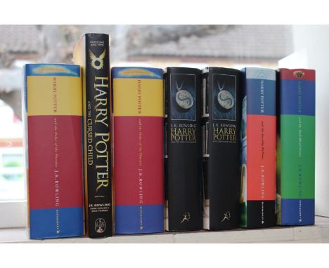Collection of assorted Harry Potter Books inc, First Editions (7) 