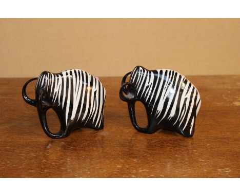Two Polish Mid-century ceramic Mammoths&nbsp;