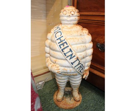 Large Michelin Tyres Cast Iron model 57cm in Height 
