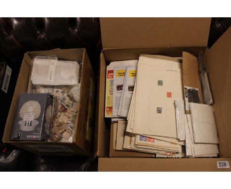 2 Large Boxes of assorted World First Day covers and Stamps 
