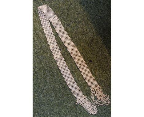 Ladies Pearl Masonic Dress Scarf 