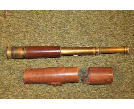 2 Fold Military Telescope of 3 sections Sgt Regts MK II H C R &amp; Sons No 7605 