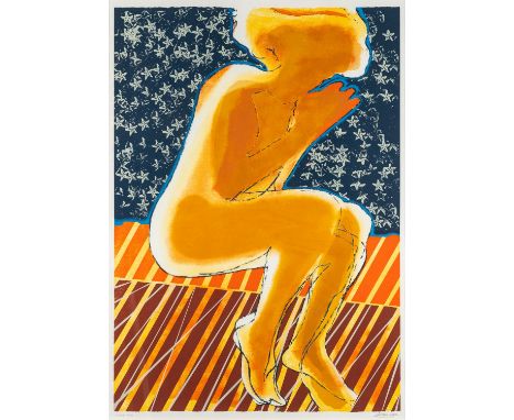 Arthur Secunda (American, 1927-2022) -Hope -Colour lithograph -90 x 65cm -Limited edition 70/70-Signed in pencil lower right 