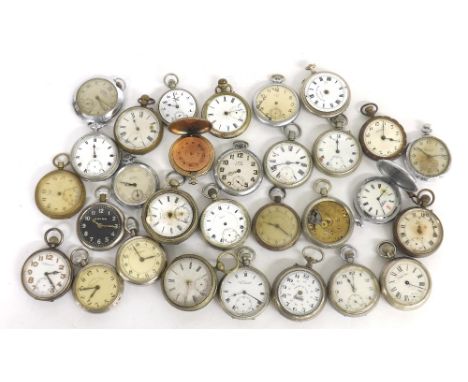 Quantity of various pocket watches in need of repair (approx 30)