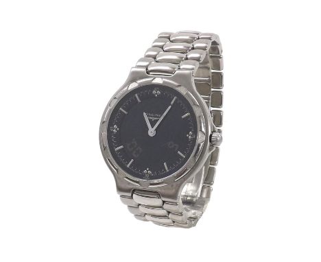 Longines Conquest multifuntion stainless steel gentleman's bracelet watch, ref. L1.622.4, no. 26846731, 38mm (J2WBTA)  .  Con