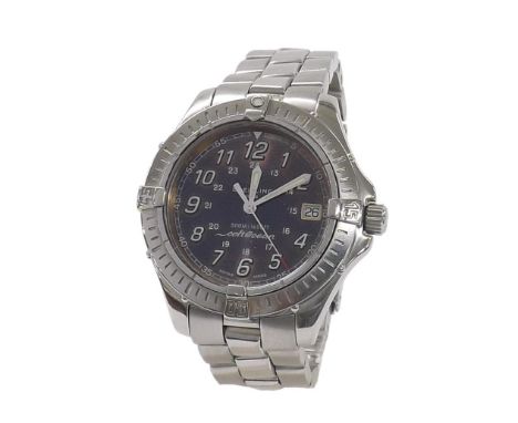 Breitling Colt Ocean mid-size stainless steel bracelet watch, ref. A64350, no 160881, quartz, 40mm (923AGQ)  .  Condition Rep