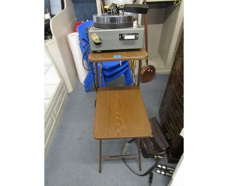 A JVC video camera, mixed projectors and equipment to include Kodak Carousel SAV2000 and other items