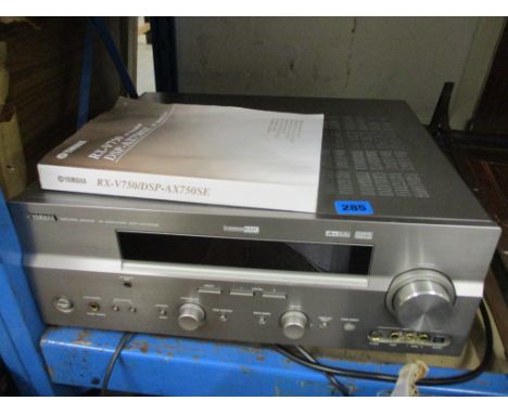 A Yamaha AV receiver and K speakers, boxed