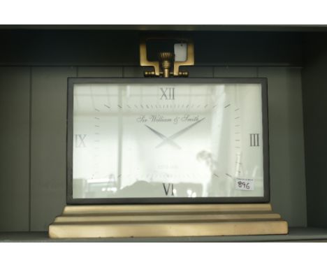 A Sir William & Smith Mantle Clock:(please refer to conditions on lot 599) 