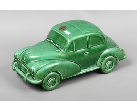 A Dartmouth ceramic model of a Morris Miner 1000cc made in England.