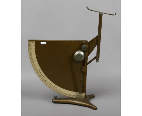 A set of scales by W. B. Nicolson scientific instrument Limited Glasgow.