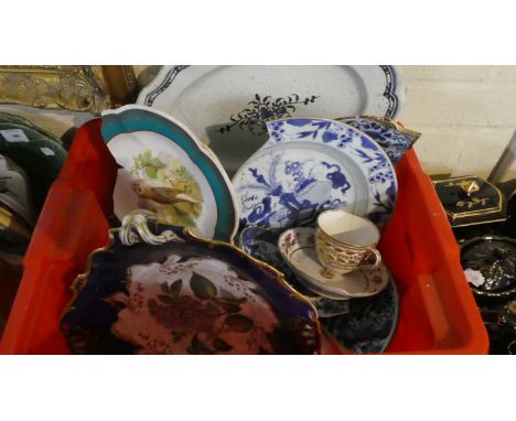 A Collection of Broken Ceramic Plates etc 