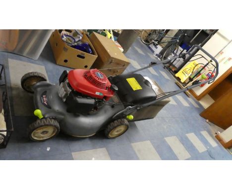 A Honda Petrol Rotary Self Propelled Lawn Mower 