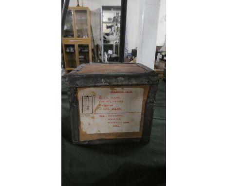 A Vintage Box of Unopened Tea from Assam, India 