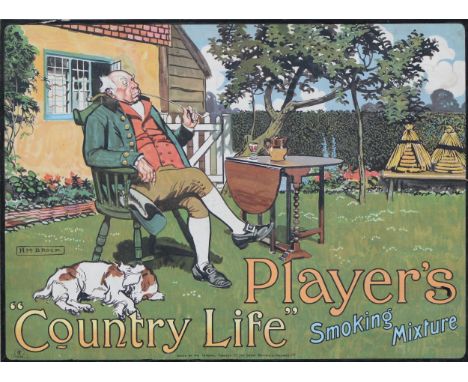 Vintage advertising. Imperial Tobacco Co. Ltd., Player's “Weights” cigarettes…, showcard, c.1933, lithograph, shaped 37cm x 2