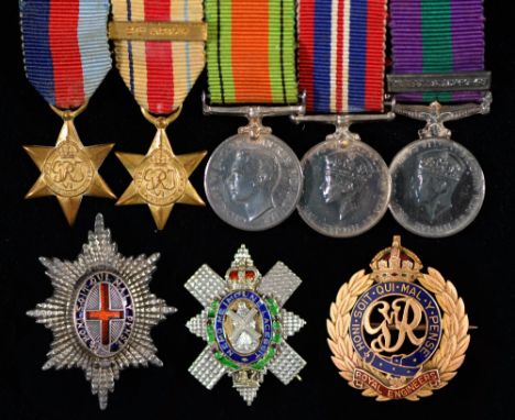 A gold and enamel sweetheart's brooch, GvR, Royal Engineers, 29mm unmarked, 9ct white gold and enamel, Black Watch, Birmingha