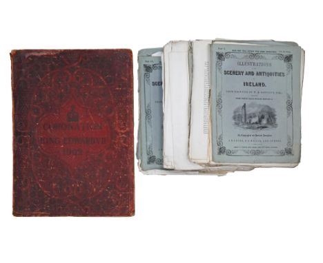 Books &amp; Ephemera. A collection of share certificates, early 20th c and later, various;&nbsp;Coronation of Edward VII, The