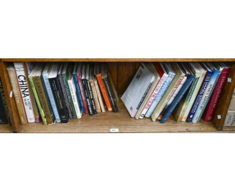 Books.&nbsp;One shelf of Oriental antiques and works of art reference, including Chinese ceramics, Japanese netsuke, prints a
