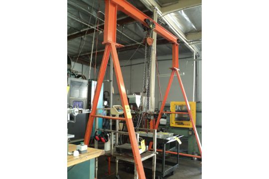 1 TON PORTABLE A FRAME HOIST