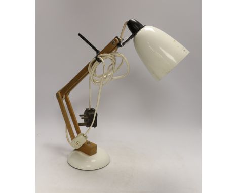A Terence Conran Maclamp desk lamp, 43cm high